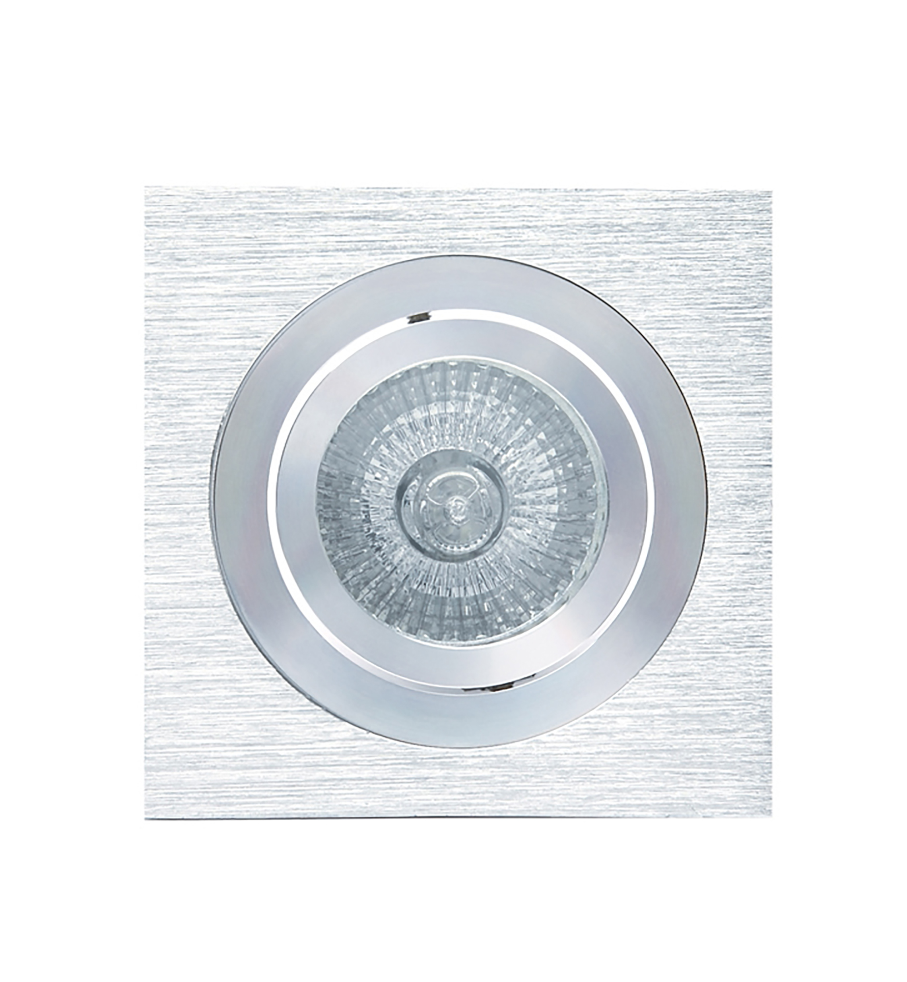 Basico GU10 Aluminium Recessed Ceiling Luminaires Mantra Fusion Square/Rectangular Recess Ceiling